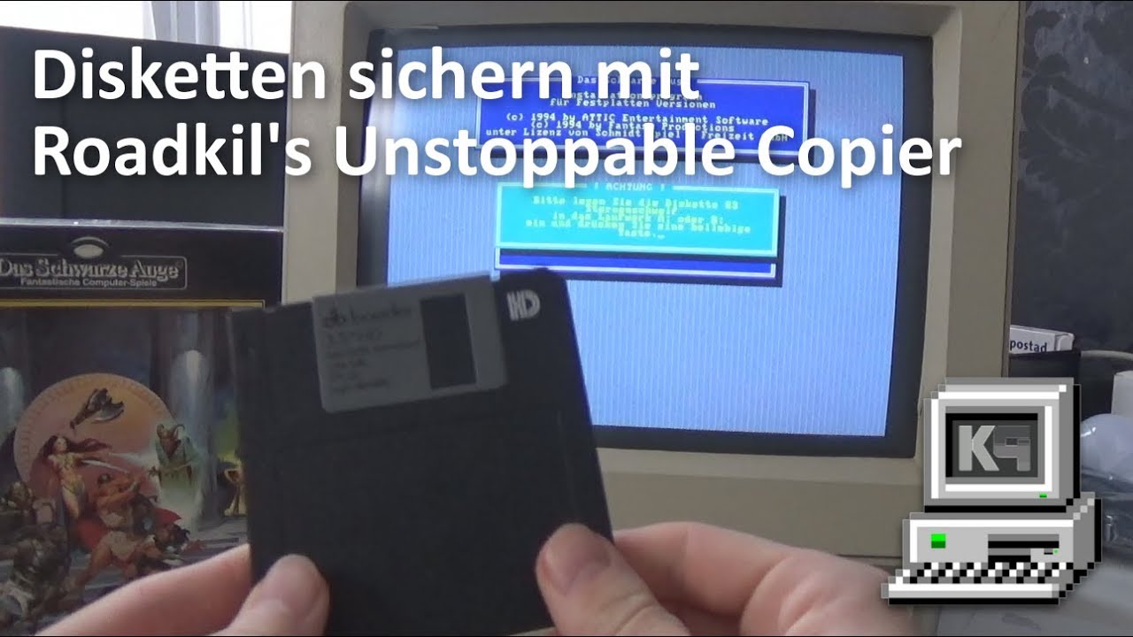 Disketten sichern mit Roadkil's Unstoppable Copier &bull; KEPU94