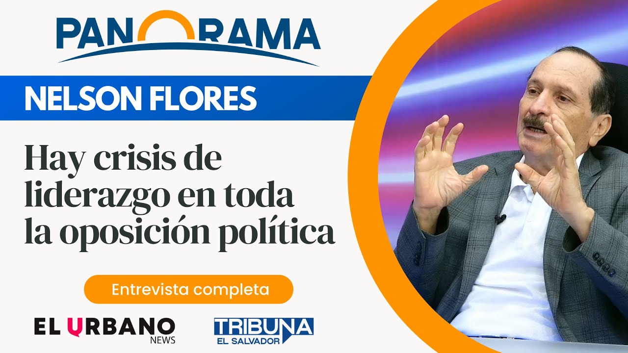 Nelson Flores - Especialista en administración pública | Panorama - Noticias El Salvador