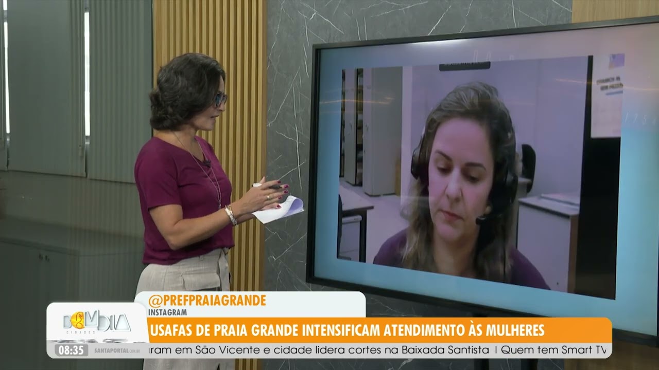 USAFAs de Praia Grande intensificam atendimento às mulheres - 06/03/26