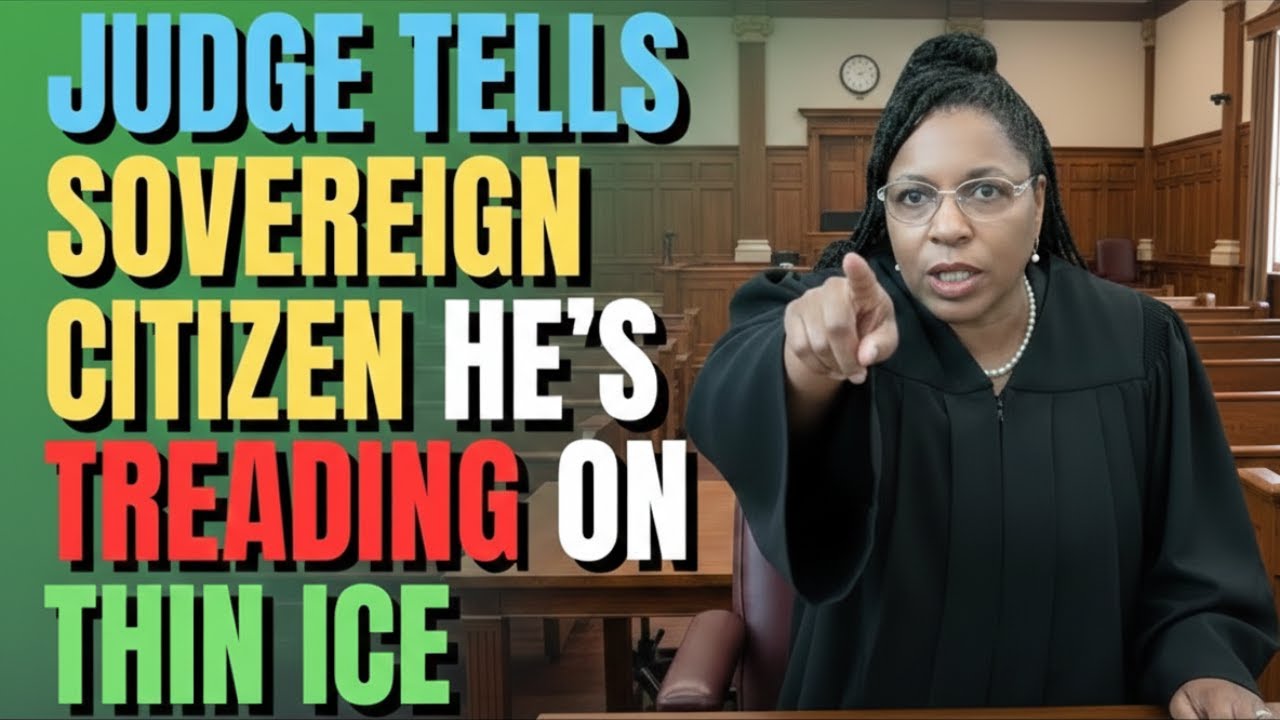 Judge Completely Shuts Down Sovereign Citizen’s Scripted Arguments in Court