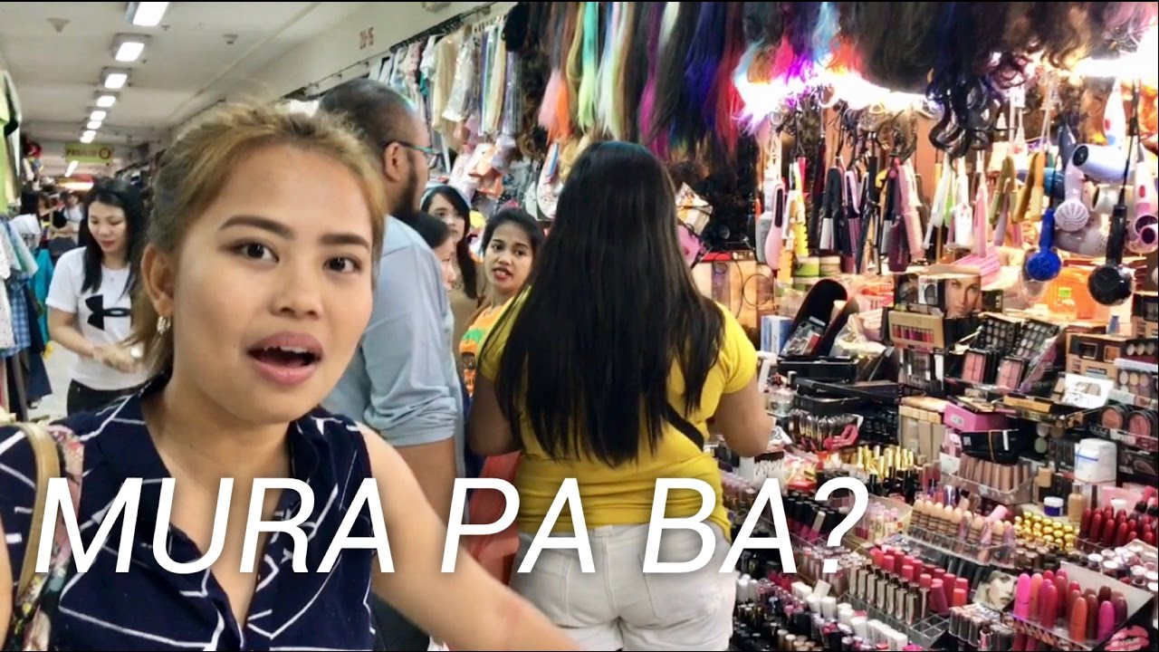 DIVISORIA Makeup & Clothing Haul (First Time With Aura Azarcon)