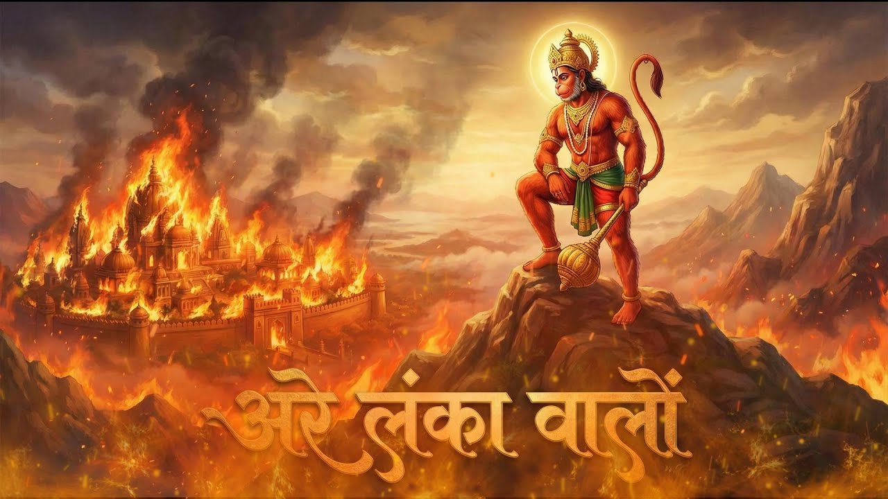 अरे लंका वालों 🔥 | Hanuman Lanka Dahan | Veer Ras Hanuman Bhajan | Sanatan Bhakti Vaani