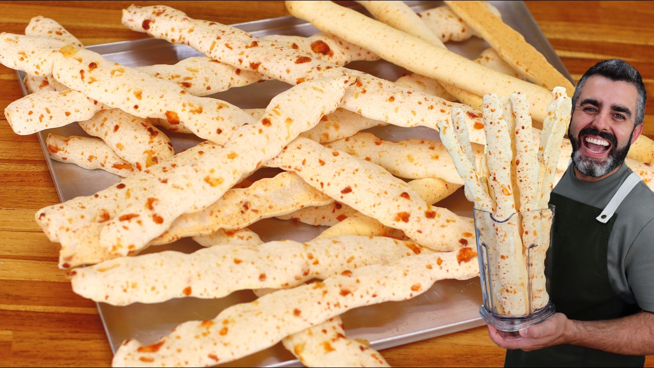 PALITINHOS DE POLVILHO NO LIQUIDIFICADOR 😱 FICA PRONTO EM MINUTOS - SIMPLES - F&Aacute;CIL - DELICIOSO