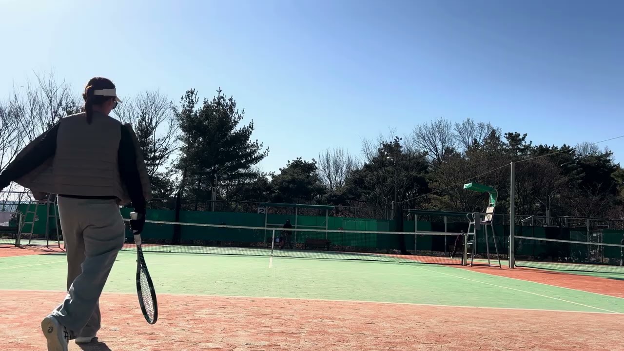 테린이들의 랠리연습