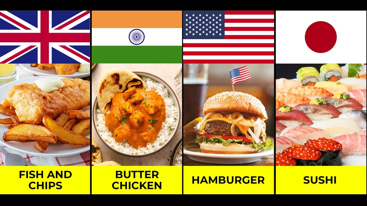 Traditional Food From Different Countries