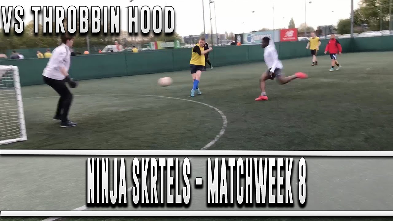 ENDING OUR BAD FORM?! - 5 A SIDE FOOTBALL! (MATCHDAY #8 V THROBBIN HOOD!)