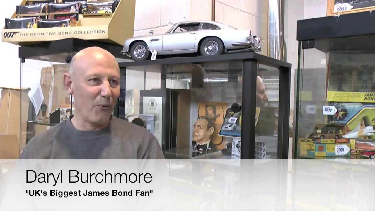 James Bond fan Daryl Burchmore sells his 007 collection at Vectis Auctions