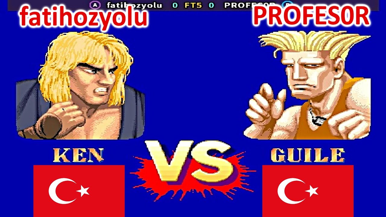 Street Fighter II': Champion Edition - fatihozyolu vs PROFES0R FT5
