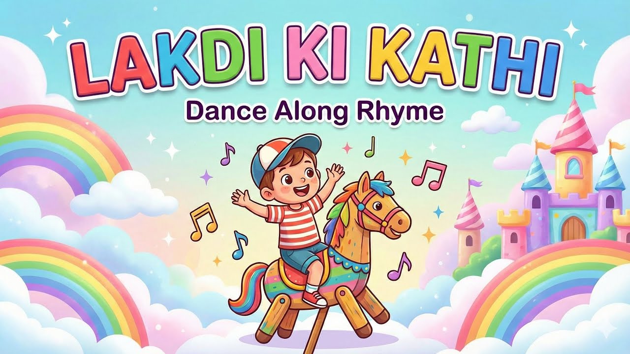 Lakdi Ki Kaati New Version | Fun Kids Song | Dance Along Rhyme