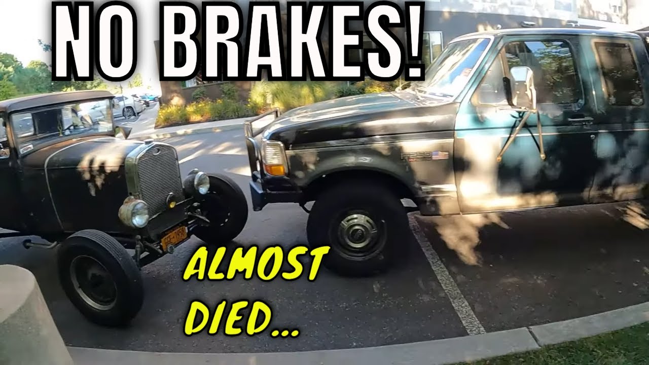 Took My Model A Coupe to Wheels of Time and Brokedown on the Way!