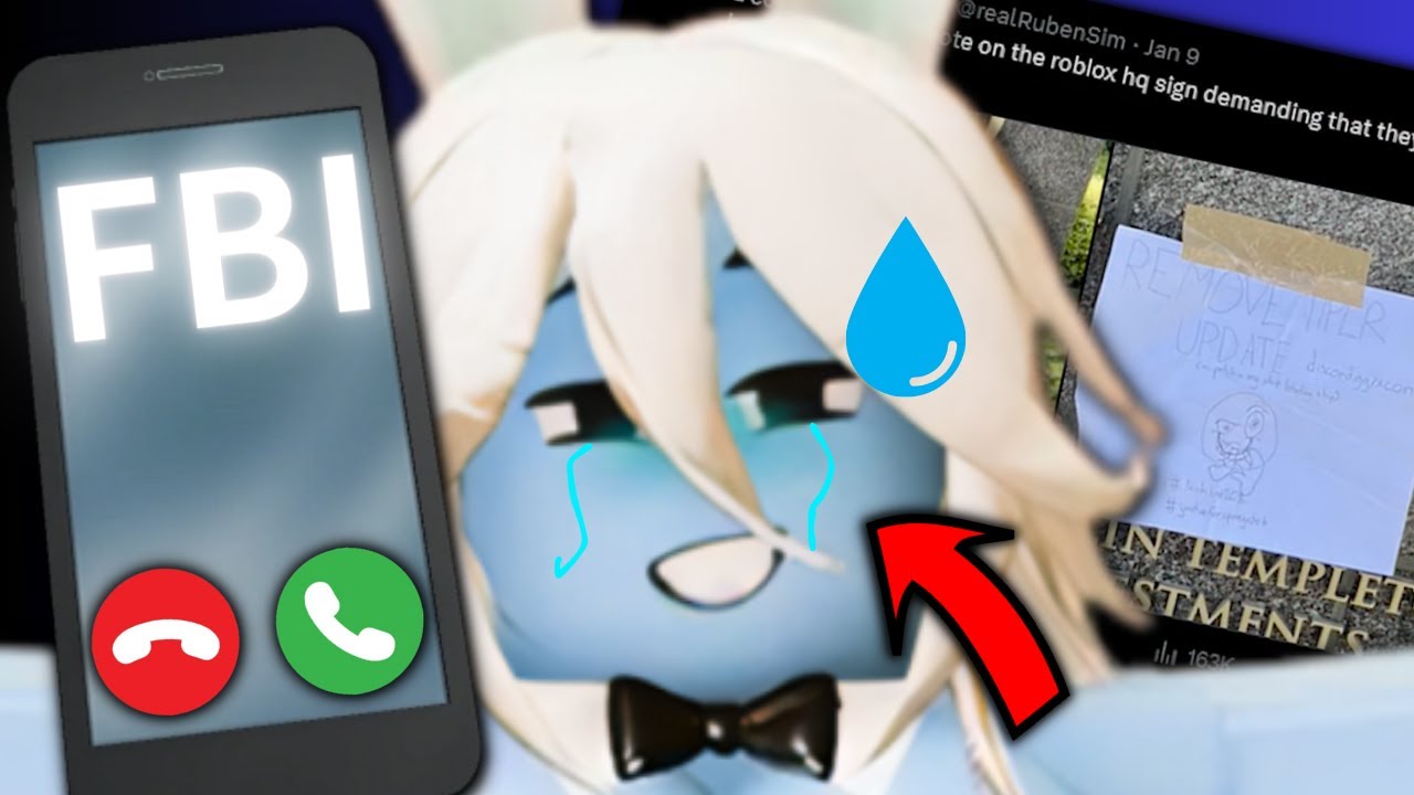 Roblox瑟瑟遊戲創作者竟被*FBI*盯上了!? | 路人LUREN