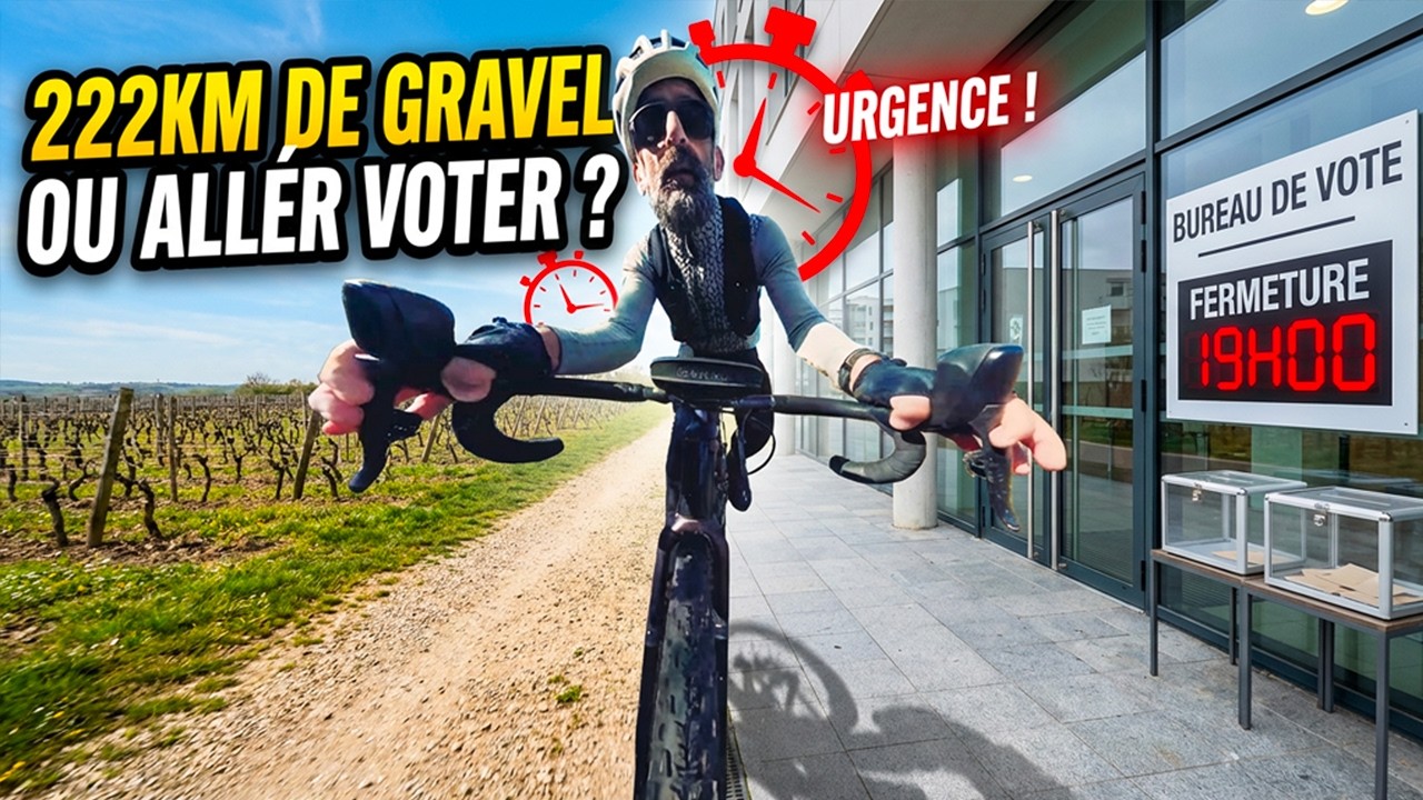 222km de Gravel ou aller voter ?