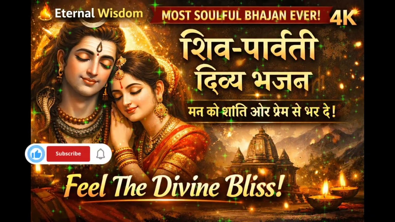 Shiv Parvati Divine Bhajan | Soulful Evening Bhajan | Peace & Devotion