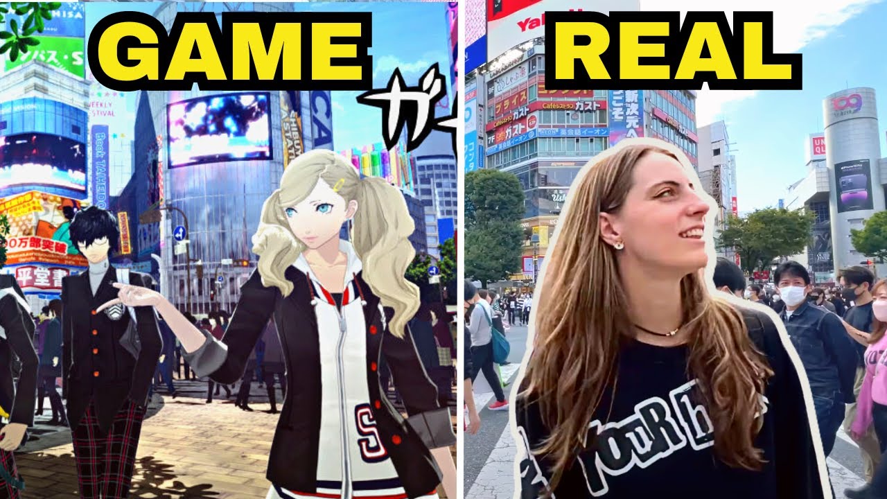 Места японских видеоигр в реальной жизни — PERSONA 5