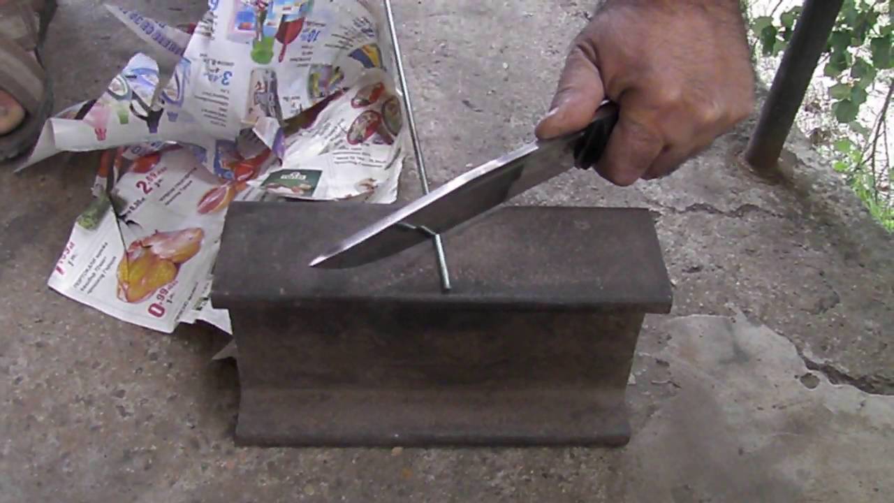 Vandis 4E knife test