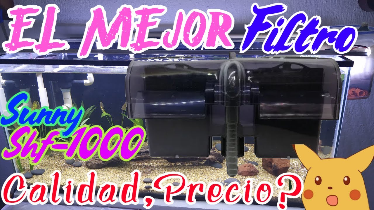 SHF1000 filtro de cascada Sunny ,¿El MEJOR filtro CALIDAD-PRECIO?  #shf1000 #sunny