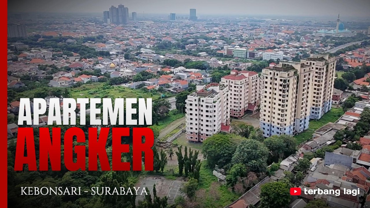 Apartemen Horor Angker di Surabaya Selatan #dronevlog