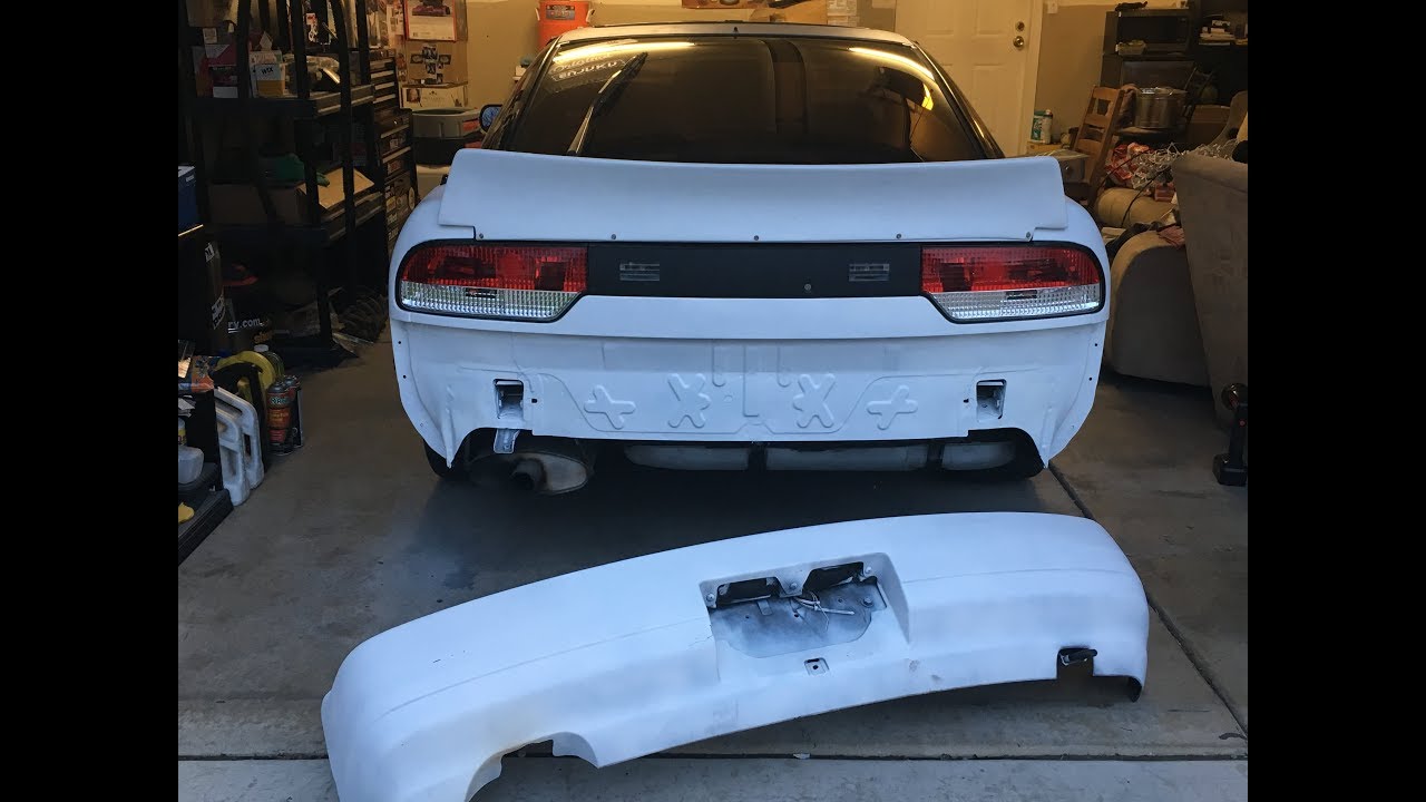 Remove Rear Bumper on Nissan 240sx S13