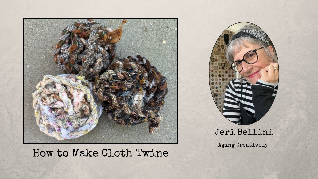 Fabric Twine, Twisted Cloth, Fiber Rope: A Tutorial