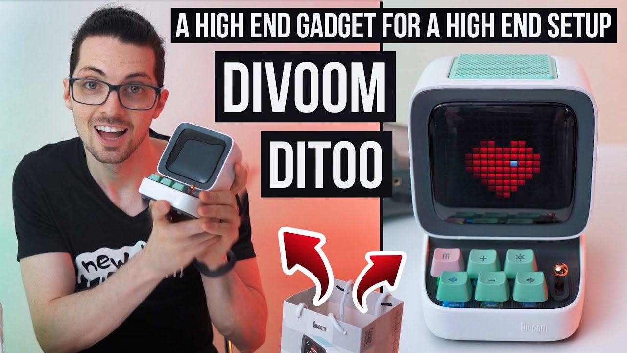 BEST Pixel Gadget For Your Setup - Divoom Ditoo Review & Test