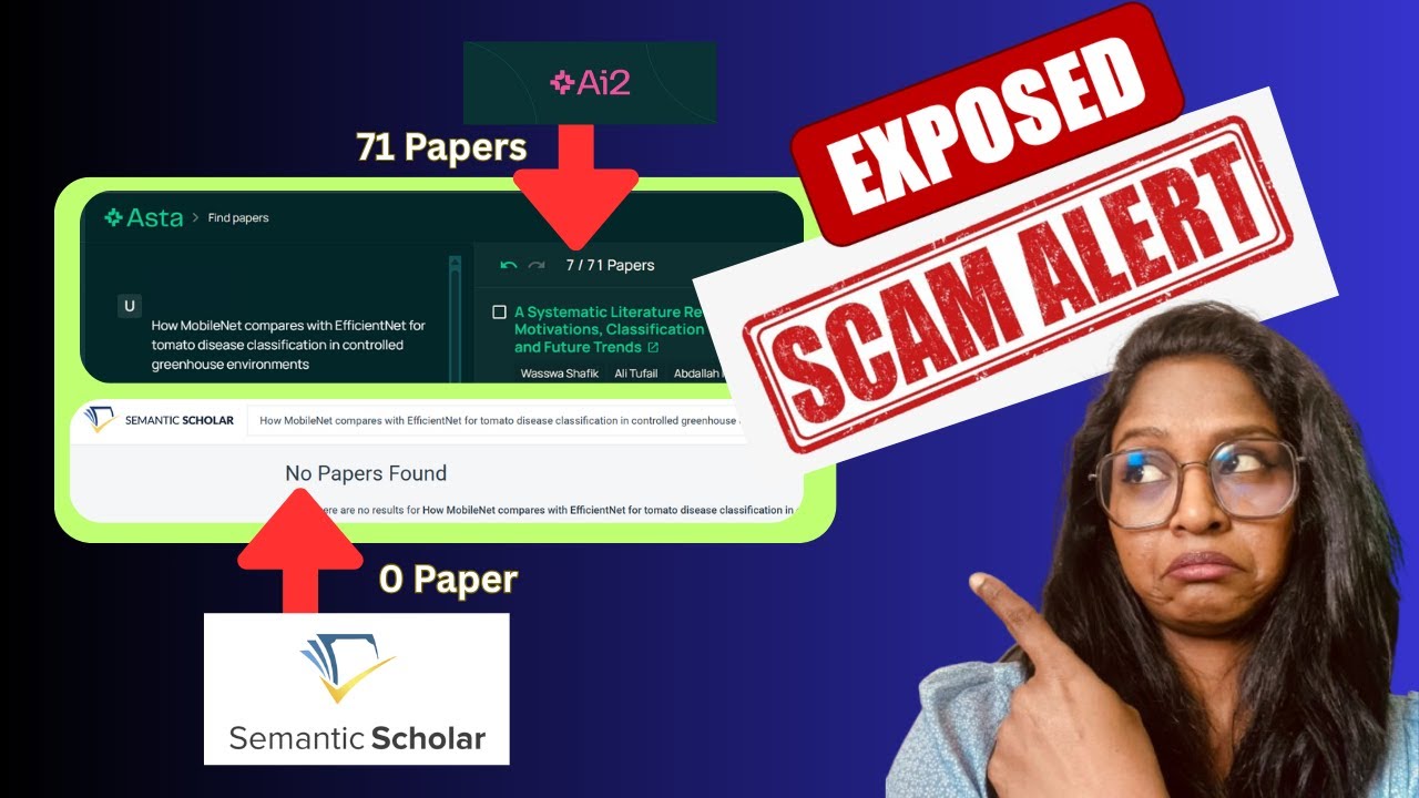 Semantic Scholar vs AI2 Paper Finder | Best Tool to Find Niche Research Papers