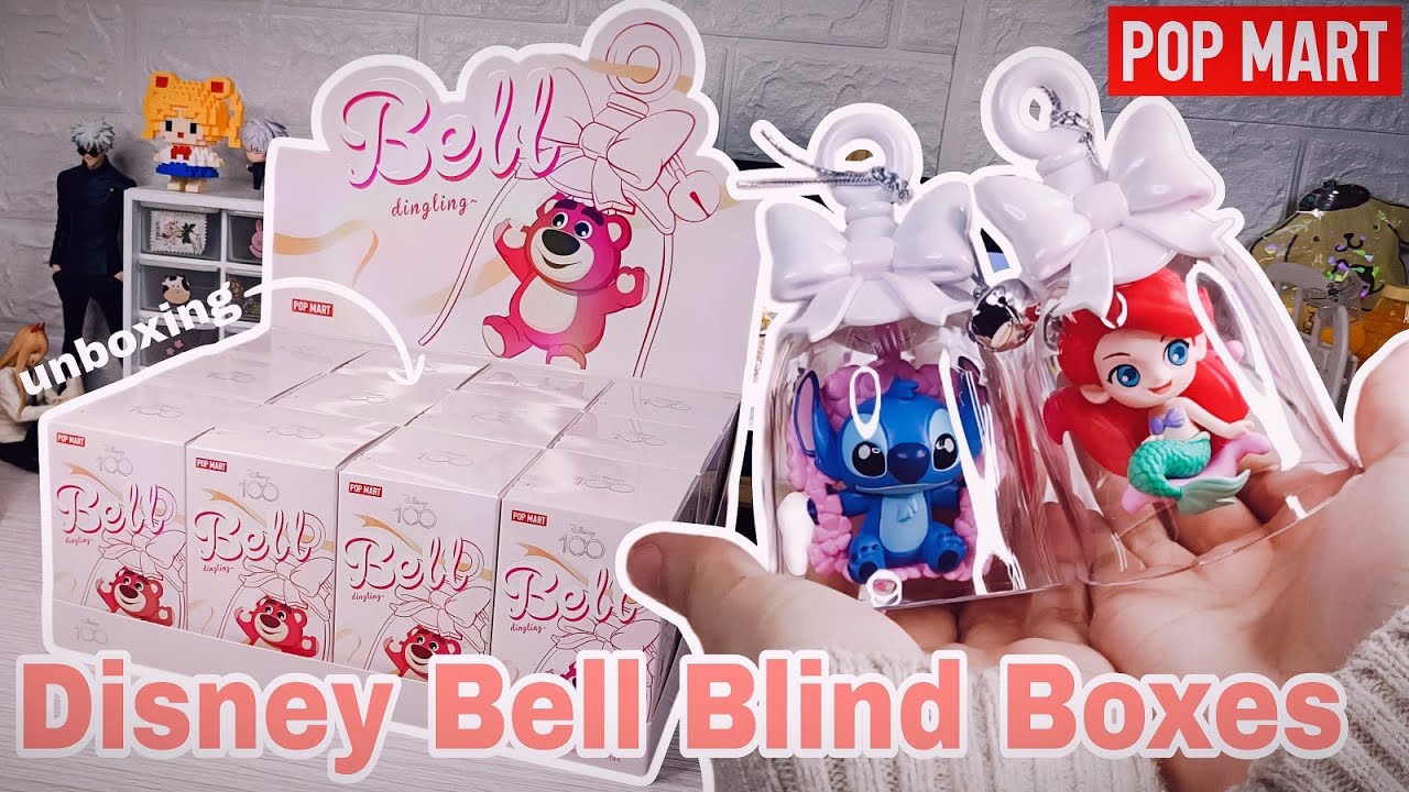 POP MART BLIND BOXES Holiday Disney Bell Surprise! |unboxing​⁠@POPMARTOFFICIAL