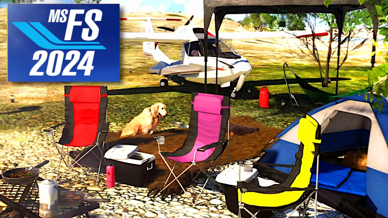 Pueblo CO Camping in MSFS 2024 - Campout Add On