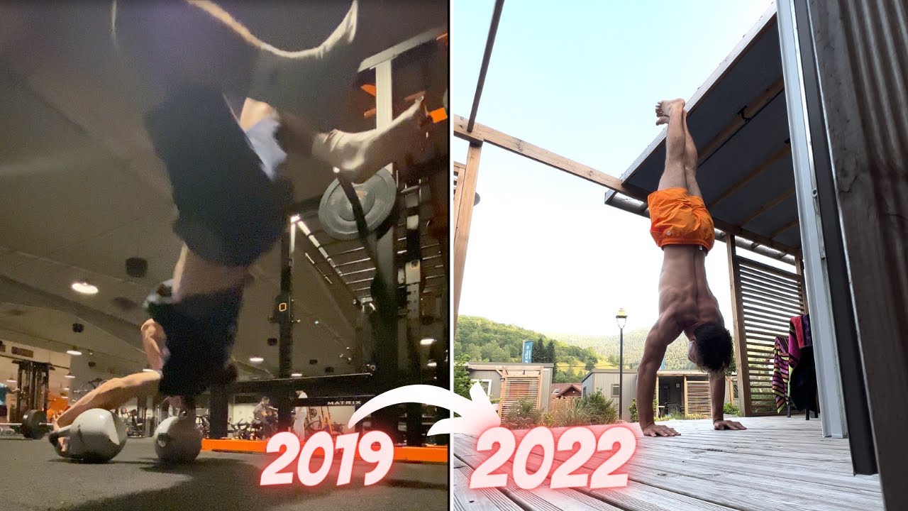 My 3 Years HandStand's Evolution - 2019/2022