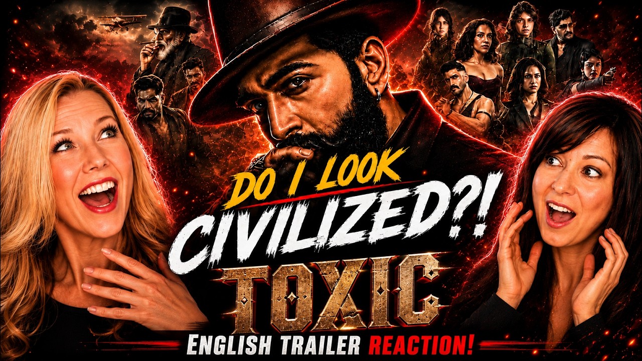 Реакция на трейлер TOXIC на английском! | Яш выходит на мировой уровень после KGF!