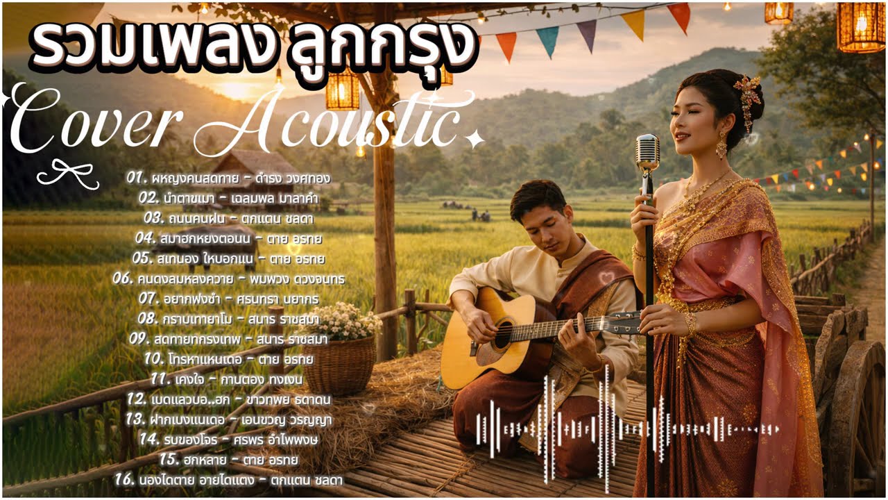 รวมเพลงลูกกรุงคลาสสิก 🎸 Acoustic Cover ฟังสบายๆ คิดถึงวันวาน