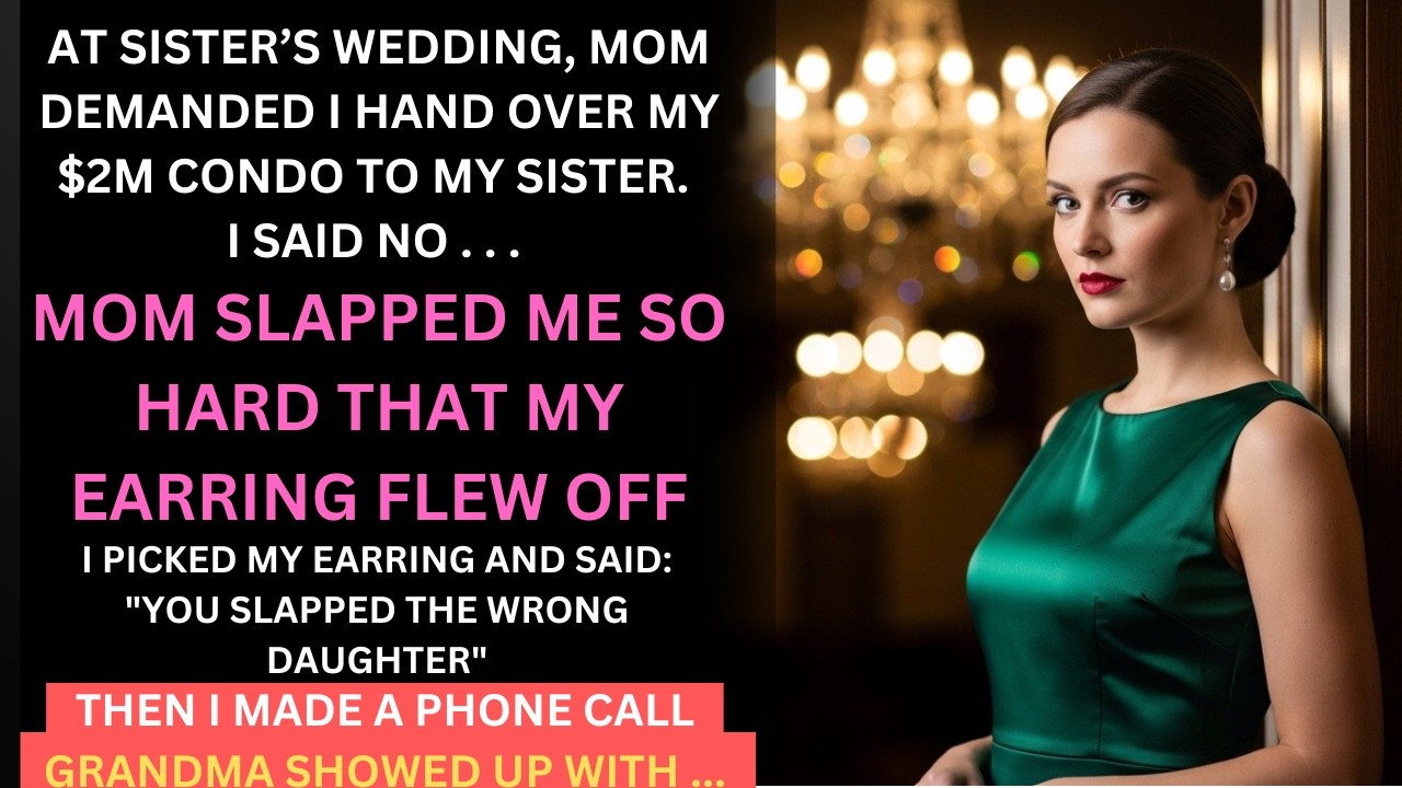 My Mother Slapped Me In Front Of 150 Guests! 60 Minutes Later My Grandma Walked In | Revenge Stories