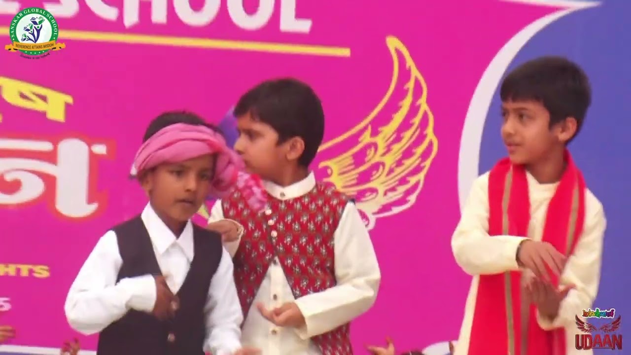 Retro Dance || Annual Function Celebration 2024-25 || Part-21 || Sanskar Global School || Gauriganj