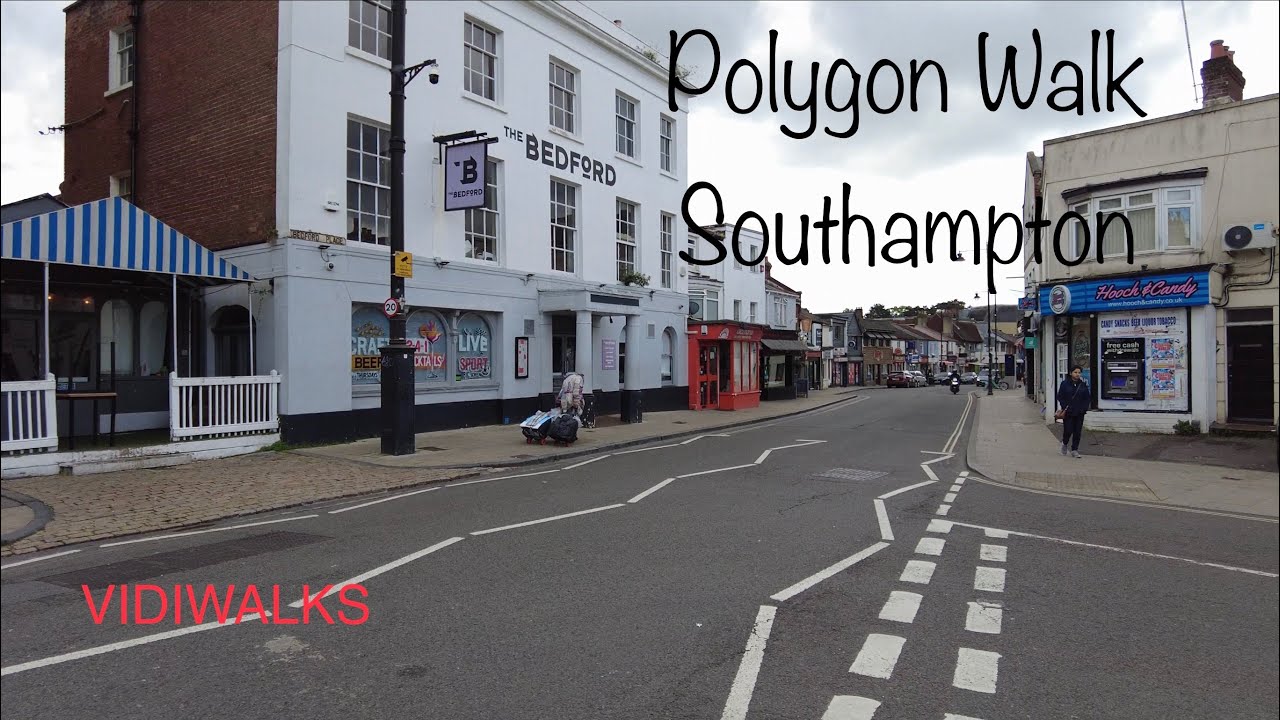 Southampton Polygon Relaxing Walk 4K SO