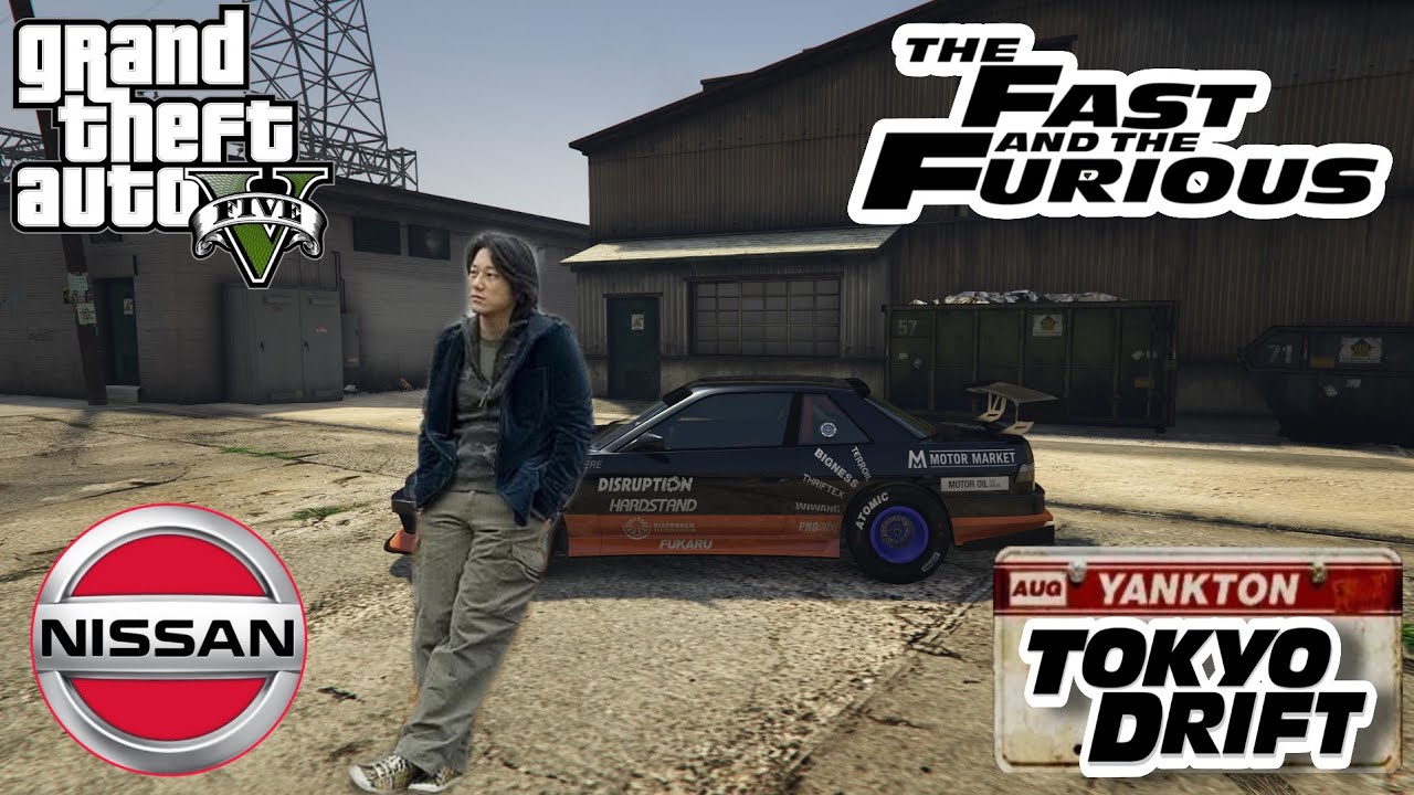 Gta 5 Lucas Black The Fast & The Furious Torkyo Dirt 2001 Nissan Silvia S15 Spec-S Mona Lisa