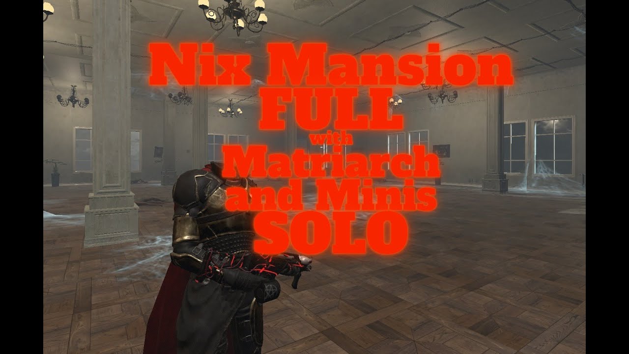 DF2 Nix Quest Line FULL Matriarch Solo with Minis NO BUG ABUSE