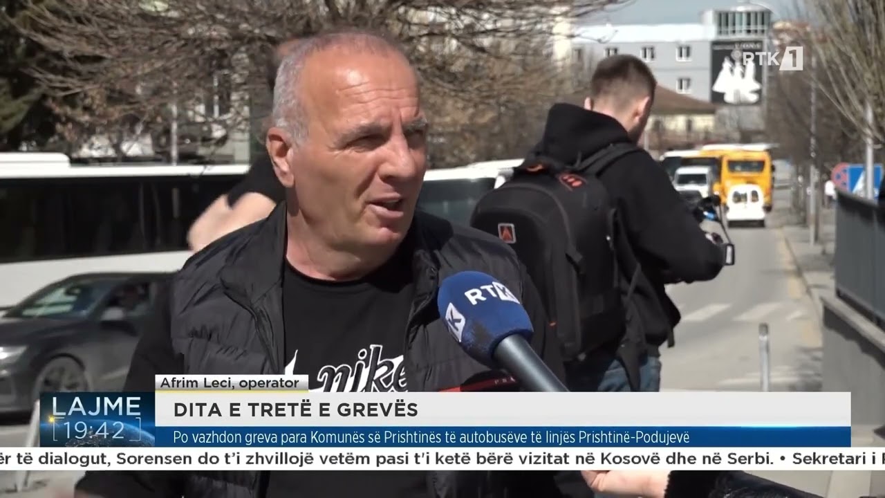Po vazhdon greva para Komunës së Prishtinës të autobusëve të linjës Prishtinë-Podujevë