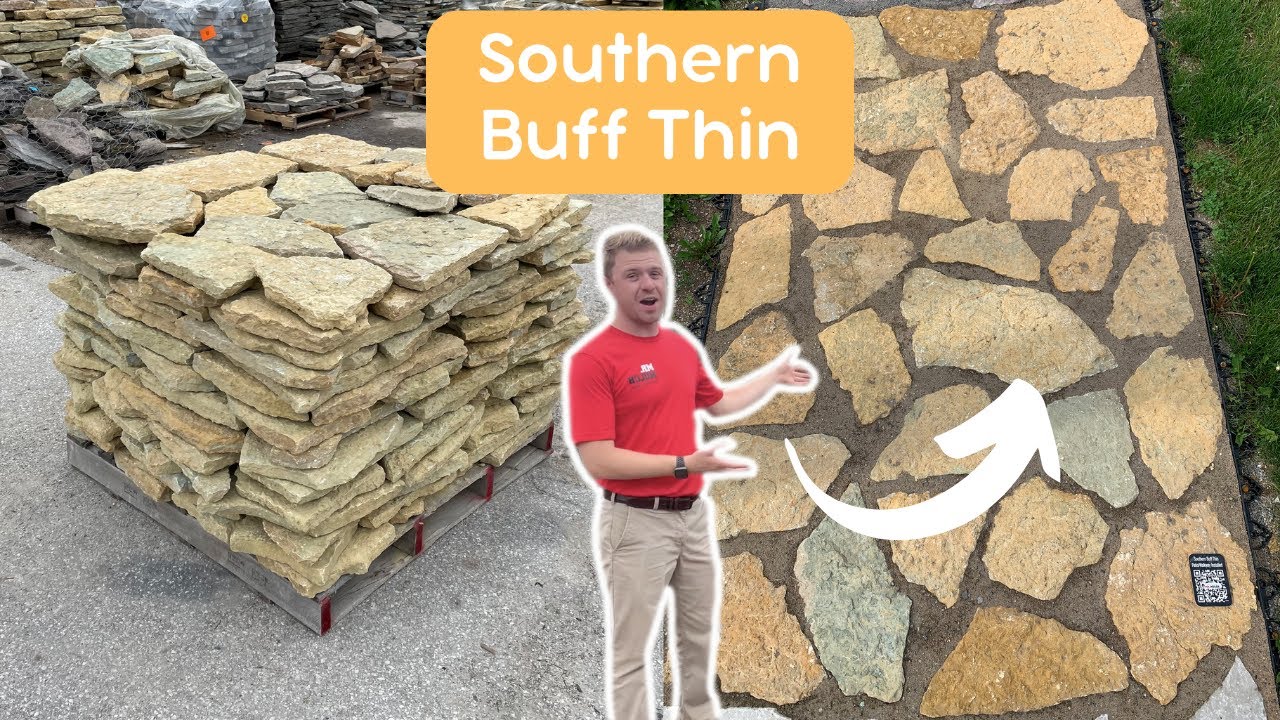 Southern Buff Thin - Natural Stone Paver