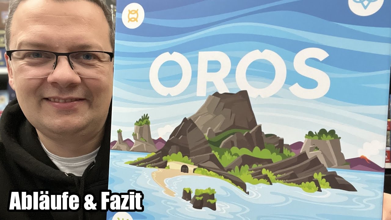 Oros (Board Game Circus) - strategische Workerplacement und Plättchenschiebespiel ab 12 Jahren