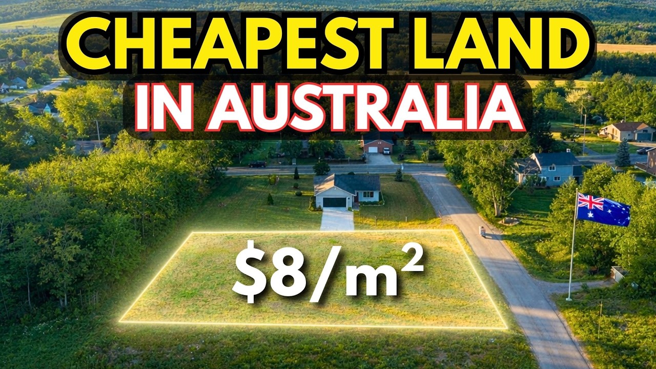 10 Most Affordable Places to Buy Land in Australia in 2026