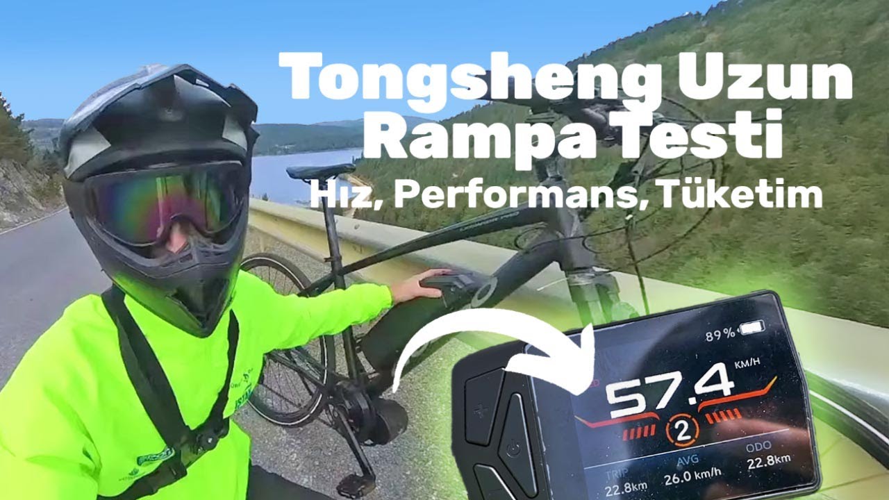 Tongsheng 750W Middrive Test Sürüşü  (Hız, Performans, Tüketim)