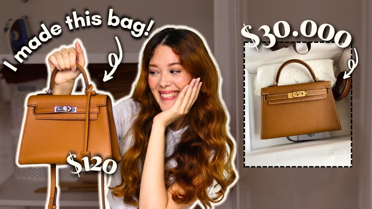 Делаем сумку Hermès Kelly дома — кожаная сумка своими руками