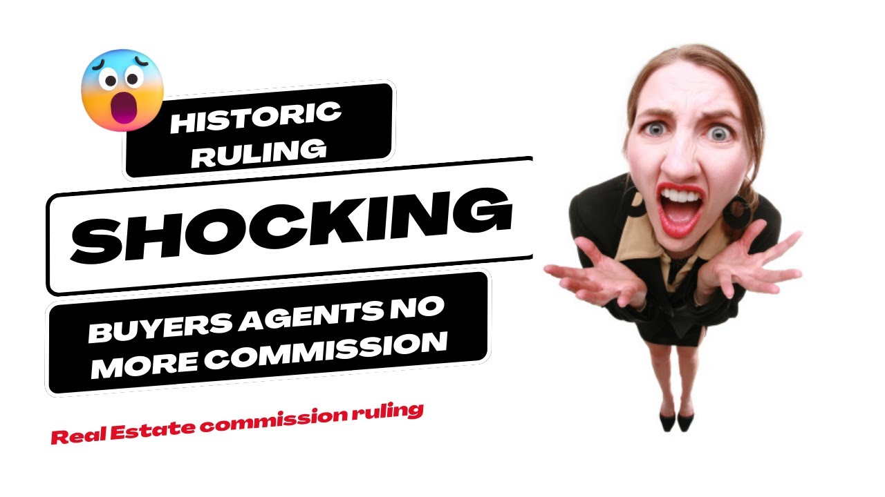 NAR Lawsuit $418 Million historic real estate commission settlement. No More 6 % Buyer Agents!!!
