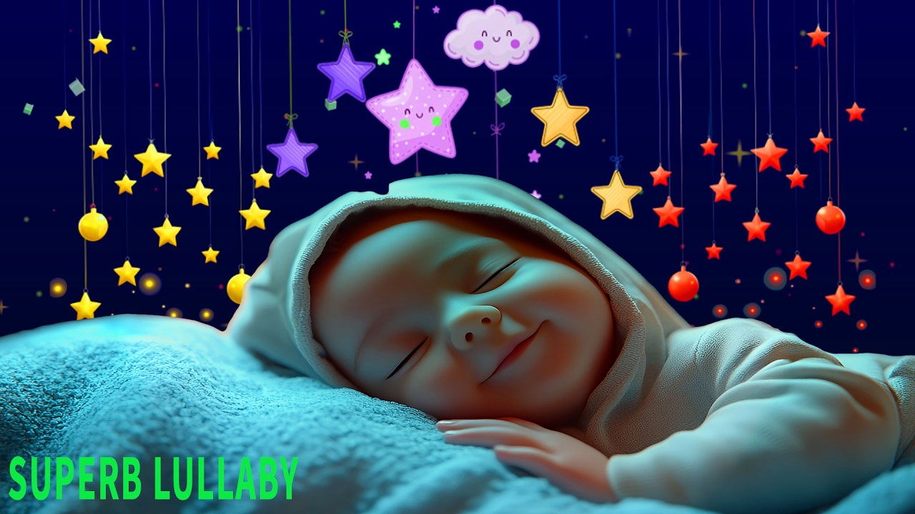 Sleep Instantly Within 3 Minutes ♥ Baby Sleep Music ♫ Mozart & Brahms Lullaby 🌙 #30