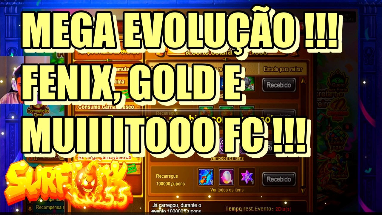 SURFTANK 5.5 || MEGA EVOLUÇÃO RECARGA FULL, FENIX, GOLD E MUITO FC !!!
