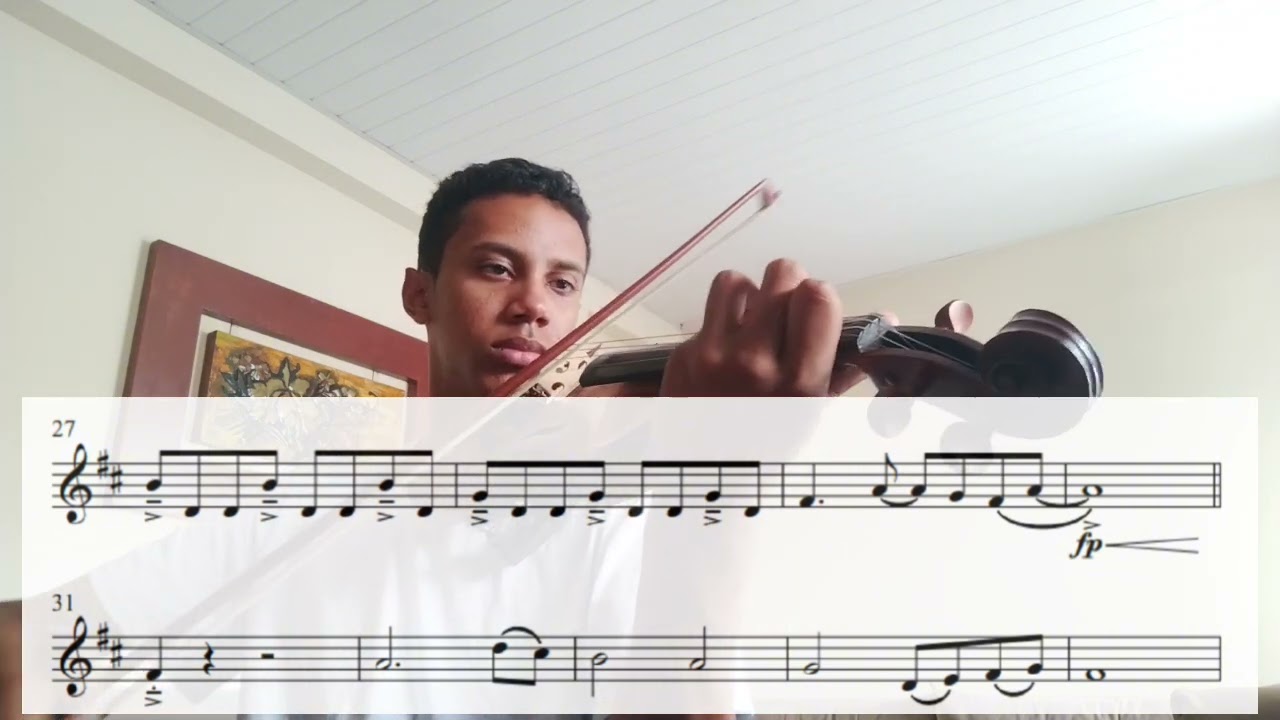 Os olhos da fé - Violino 1