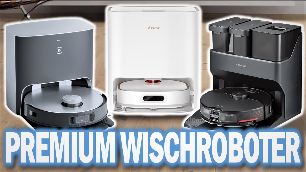 Beste PREMIUM WISCHROBOTER im Vergleich | Top 3 Premium Saug- & Wischroboter