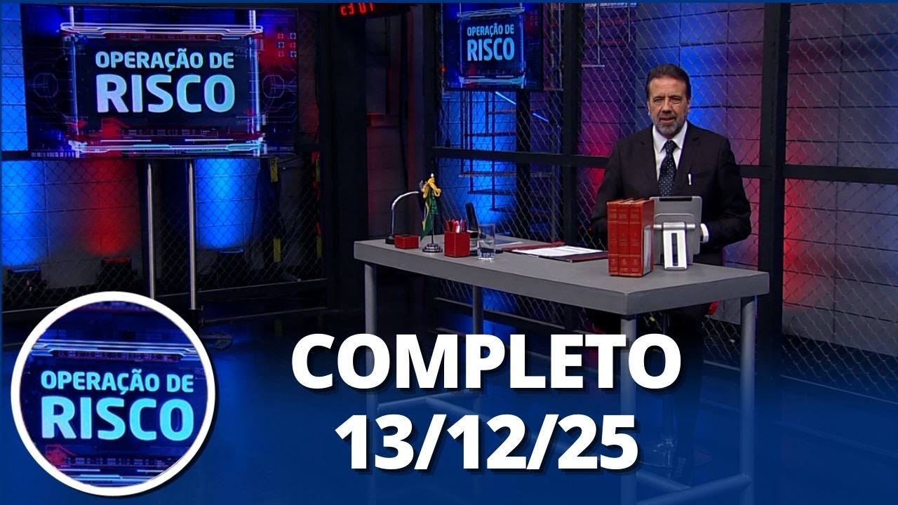 Operação de Risco: fuga de suspeitos, prisão flagrante e mais (13/12/25) | Completo