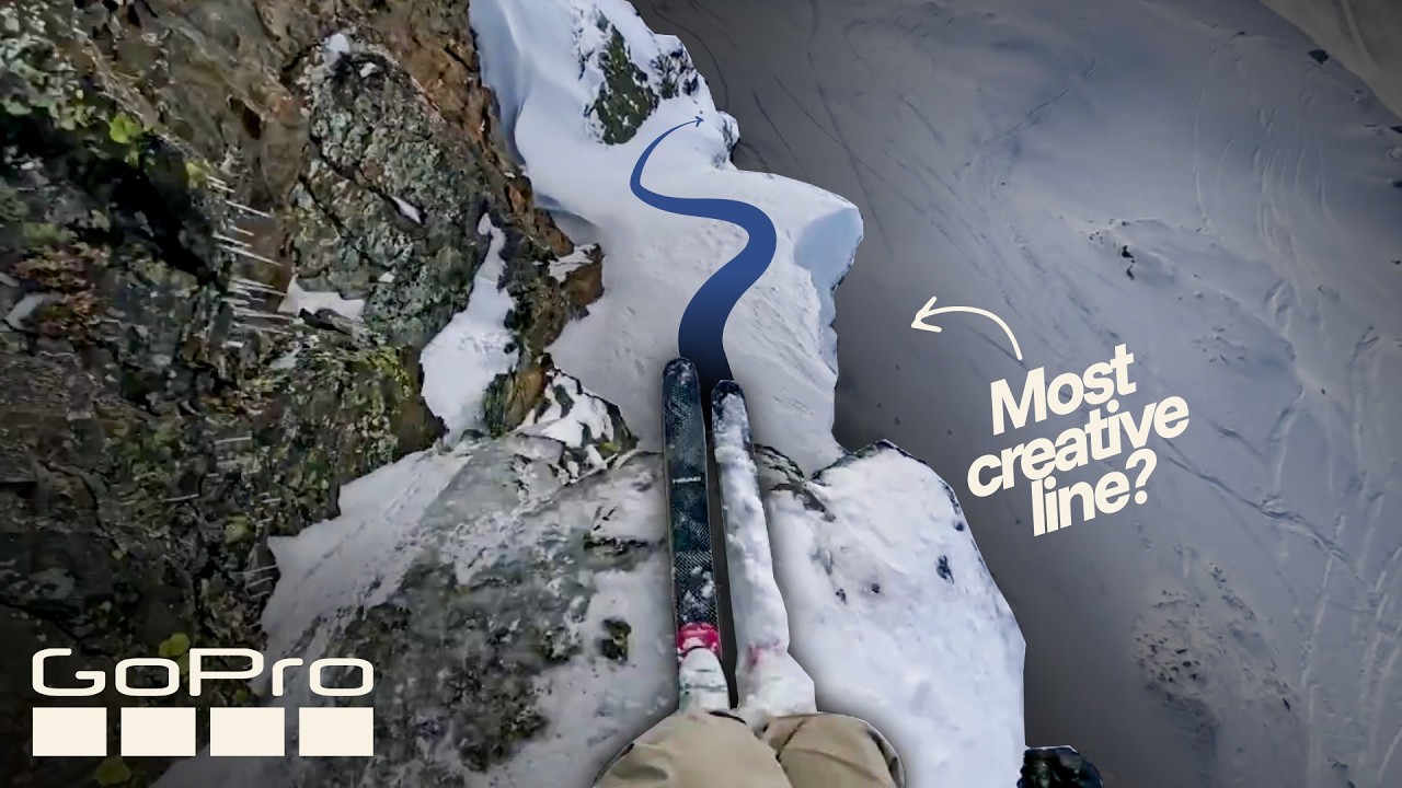 PURE FREERIDE 💥 I Abel Moga's GoPro Run at the Allianz FIS Freeride World Championships Andorra 2026