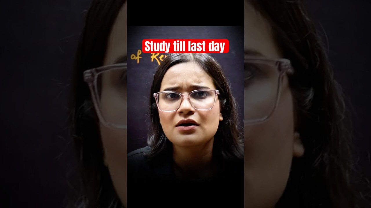 Keep studying till the last day #neet2026 #neet