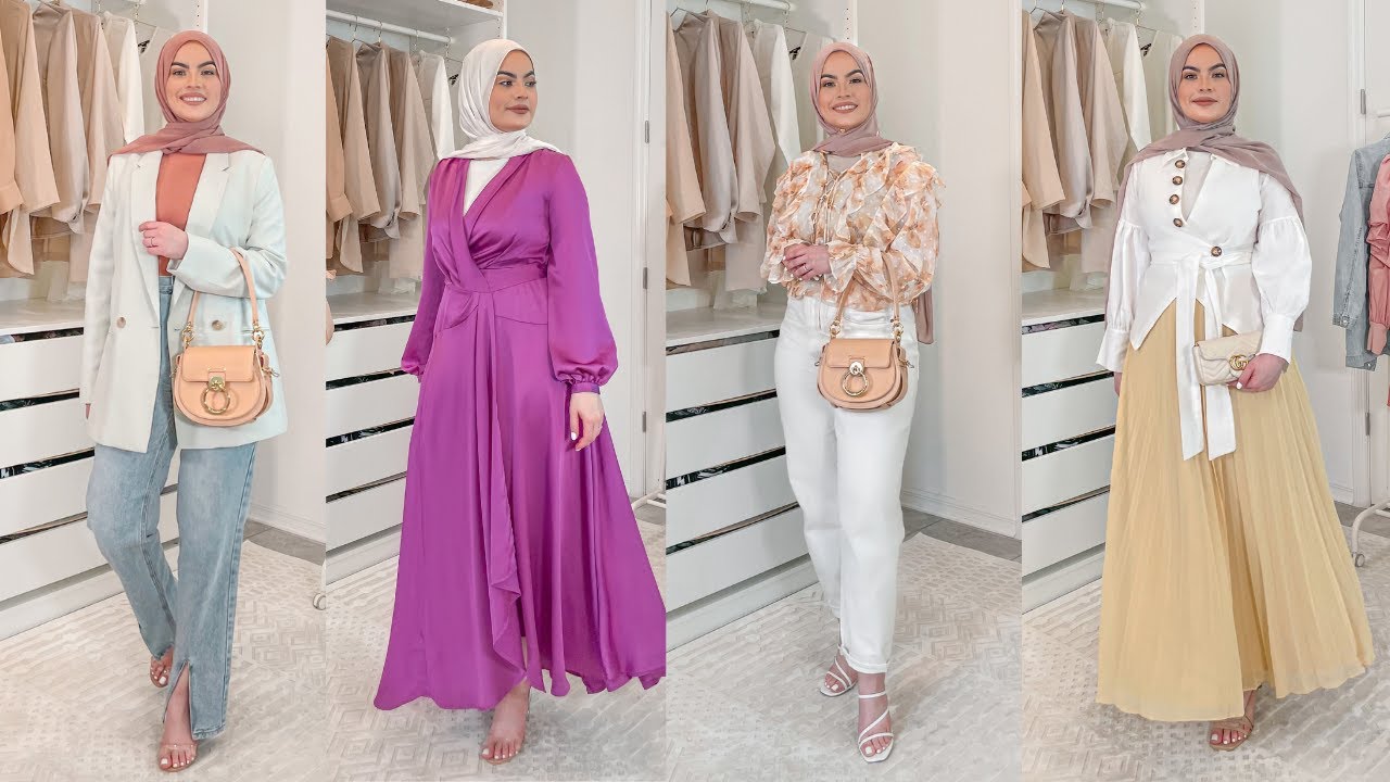 10 Modest Spring Outfit Ideas 2021 | OMAYA ZEIN